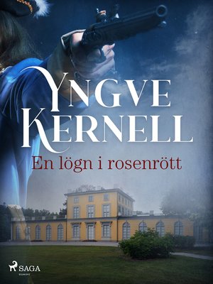 cover image of En lögn i rosenrött